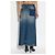 Autre Marque Falda maxi vaquera azul MISBHV - vista 4