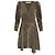 Iro Emerila Kleid in grün Satin