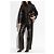 Giacca in pelle marrone Rag & Bone taglio boxy - vista 2