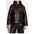 Giacca in pelle marrone Rag & Bone taglio boxy - vista 3