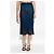 Falda Logo Off White Azul Marino de Malla - vista 3