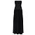 Autre Marque MISBHV Schwarzes Off-Shoulder Maxi Kleid