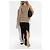 Autre Marque Top Racer Rick Owens DRKSHDW Beige de algodón acanalado - vista 2