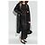 Diesel M-RAB langes Strickkleid aus Rippstrick schwarz - Ansicht 2