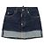 Saia mini em denim azul Dsquared2