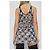 Vestido Diesel M-SIGNE de algodón gris estampado pata de gallo - vista 4