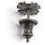 Pendiente Chrome Hearts Pierce No2 CH Plus Silver Earring - vista 5