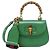 mala de couro Gucci Bamboo 1947