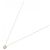 Autre Marque Collar de Estrella con Diamantes K10YG - vista 2