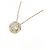 Autre Marque Collar de Estrella con Diamantes K10YG - vista 3