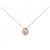 Autre Marque Collar de oro amarillo K10 y diamantes