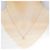 Autre Marque Collar de oro amarillo K10 y diamantes - vista 6