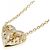 Autre Marque Collar de oro amarillo K10 y diamantes - vista 4