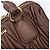 Miu Miu Matelasse Hand Bag Leather Brown Gold Auth 212449M - Jerrillo - vista 16