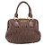 Miu Miu Matelasse Hand Bag Leather Brown Gold Auth 212449M - Jerrillo - vista 2