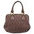 Miu Miu Matelasse Hand Bag Leather Brown Gold Auth 212449M - Jerrillo - vista 3