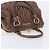 Miu Miu Matelasse Hand Bag Leather Brown Gold Auth 212449M - Jerrillo - vista 6