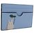 LOEWE x Studio Ghibli Little Totoro Card Case Leather Light Blue Auth 212472SAM - Jerrillo