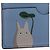 LOEWE x Studio Ghibli Little Totoro Card Case Leather Light Blue Auth 212472SAM - Jerrillo - vista 14