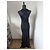 Vestido largo negro Alexandre Vauthier - vista 5