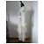 Vestido largo Zimmermann en crepe plisado blanco - vista 8