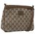 GUCCI GG Supreme Shoulder Bag PVC Beige Auth 213165 - Jerrillo