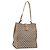 GUCCI Bolsa de Ombro em Lona GG Bege Dourado 109101 Auth 213151 - Jerrillo