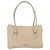 PRADA Tote Bag Couro Marfim Prata Auth ar14347 - Jerrillo