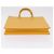 LOUIS VUITTON Epi Sac Plat Hand Bag Yellow M52079 LV Auth BA16672 - Jerrillo - vista 10