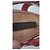 Louis Vuitton Sandali con zeppa in pelle rossa e canvas Monogram - vista 4