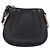 Chloé Chloe Hailey Shoulder Bag Leather Black Gold Auth BA16662A - Jerrillo