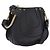 Chloé Chloe Hailey Shoulder Bag Leather Black Gold Auth BA16662A - Jerrillo - vista 2