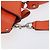 Salvatore Ferragamo Sofia Gancini Bag Leather 2way Orange Silver Auth BA16681A - Jerrillo - vista 12