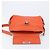 Salvatore Ferragamo Sofia Gancini Bag Leather 2way Orange Silver Auth BA16681A - Jerrillo - vista 20