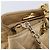 CHANEL Sac à épaule Matelassé à chaîne en agneau Beige Or CC Auth BA16674 - Jerrillo - vue 20