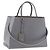 FENDI 2Jours Hand Bag Leather 2way Blue Silver Auth bs37583 - Jerrillo - vista 2