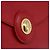Christian Dior Shoulder Bag Leather Red Gold Tone Auth bs37803 - Jerrillo - vista 17