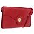 Christian Dior Shoulder Bag Leather Red Gold Tone Auth bs37803 - Jerrillo - vista 2