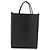 FENDI Pack Shopping Bag Small Hand Bag Leather Black Silver 7VA512 Auth bs37907 - Jerrillo - vista 2