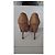 Versace Peep-Toe Pumps aus beigem Leder - Ansicht 2