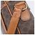 Céline CELINE Macadam Canvas Shoulder Bag PVC Leather Brown Gold Auth ep16781 - Jerrillo - vista 20