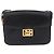 Céline CELINE Horse Carriage Shoulder Bag Leather Black Gold Auth ka6798 - Jerrillo
