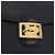 Céline CELINE Horse Carriage Shoulder Bag Leather Black Gold Auth ka6798 - Jerrillo - vista 17