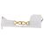 Céline CELINE Shoulder Bag Leather White Gold Auth ep16793A - Jerrillo