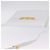 Céline CELINE Shoulder Bag Leather White Gold Auth ep16793A - Jerrillo - vista 6