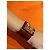 Hermès Bracciale a Polsino in Pelle Bordeaux e Metallo Dorato - vista 2