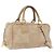 LOEWE Anagram Amazona 28 Hand Bag Leather Gold Auth ep16795 - Jerrillo