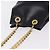 Céline CELINE Shoulder Bag Leather Black Gold Auth ep16820V - Jerrillo - vista 6