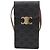 Céline CELINE Macadam Canvas Triomphe Vertical Mobile Pouch PVC Brown Gold Auth ka6842 - Jerrillo