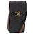 Céline CELINE Macadam Canvas Triomphe Vertical Mobile Pouch PVC Brown Gold Auth ka6842 - Jerrillo - vista 2